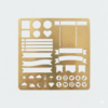 Metalowy Szablon do Bullet Journal "Layout Master"