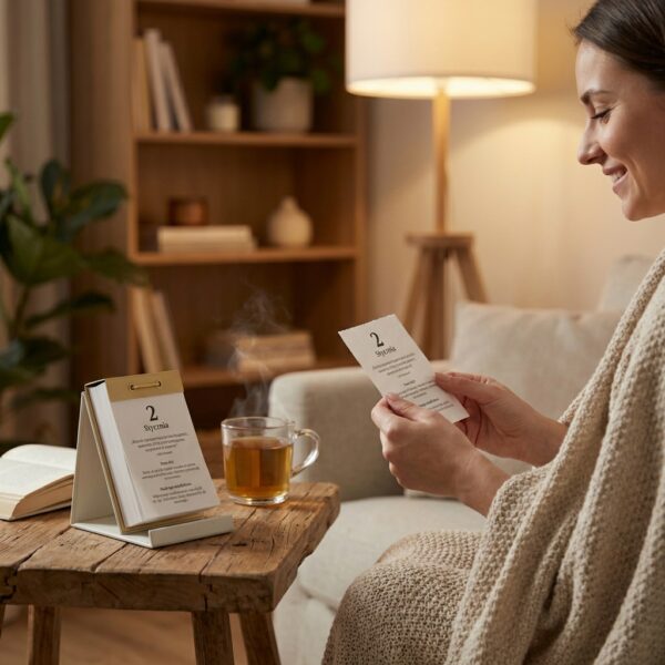 Kalendarz Dzienny Zdzierak "365 Dni Inspiracji" – Pudełko Prezentowe