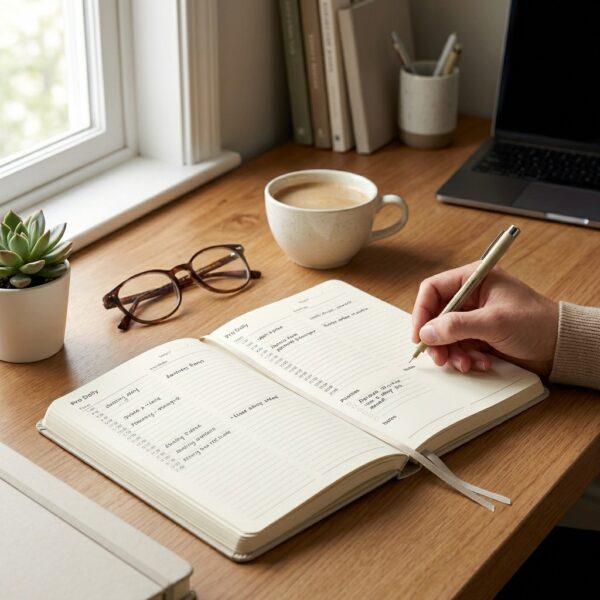 Planer Niedatowany "Pro Daily" – Pełne 6 Miesięcy (Twarda Oprawa)