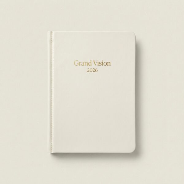 Planer Roczny 2026 "Grand Vision" – Układ Tygodniowy A5