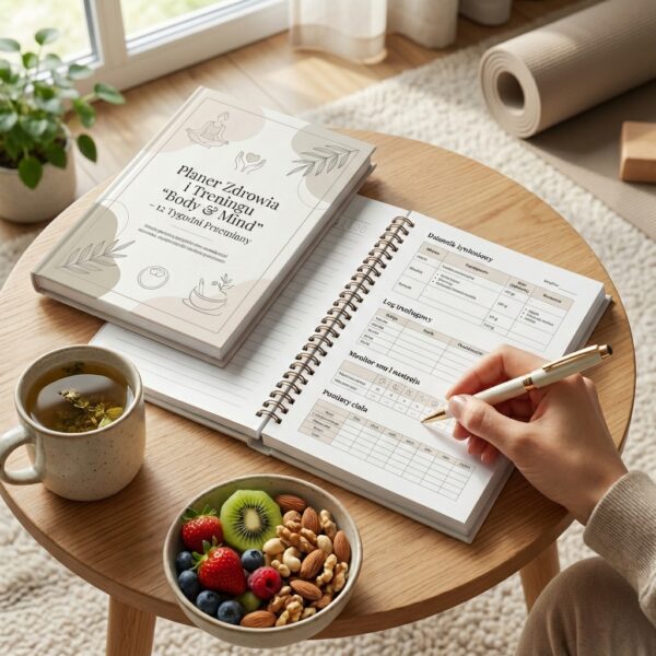 Planer Zdrowia i Treningu "Body & Mind" – 12 Tygodni Przemiany