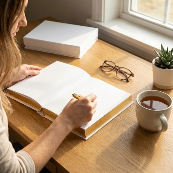 Organizer Ślubny "Dream Wedding" – Złocone Brzegi i Pudełko Prezentowe