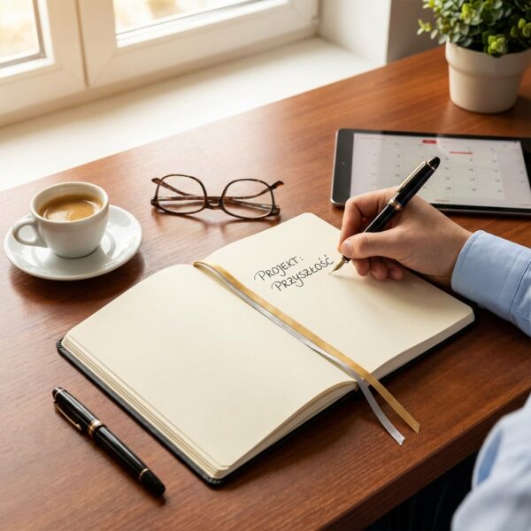 Notatnik Premium "Midnight Focus" – Twarda Oprawa